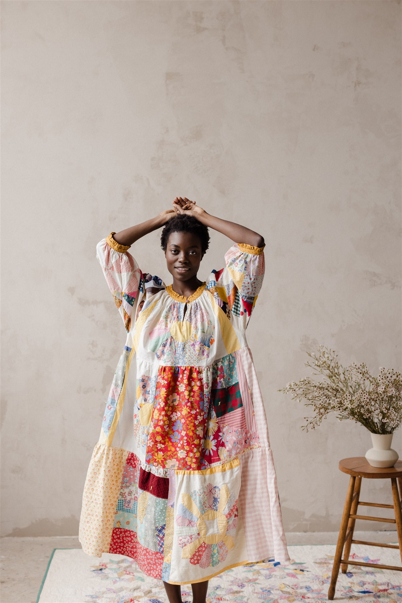 The Heirloom Patchwork Dress | THE HONEYBEA SHOP – The Honeybea Shop
