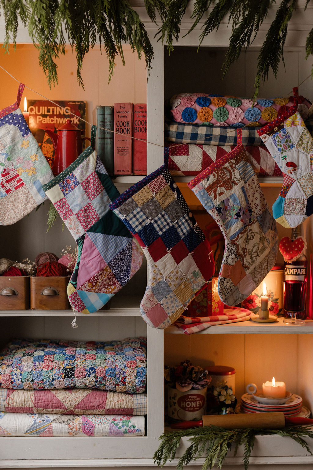 HEIRLOOM QUILT STOCKINGS