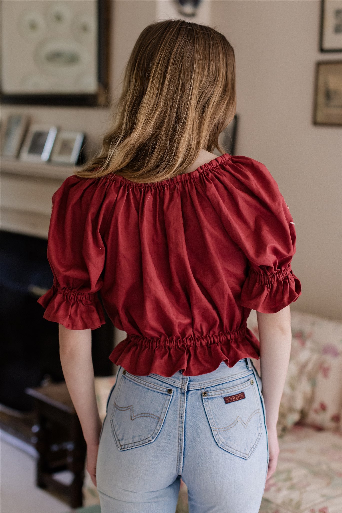 The Albany Blouse | Yo-Yo Appliqué