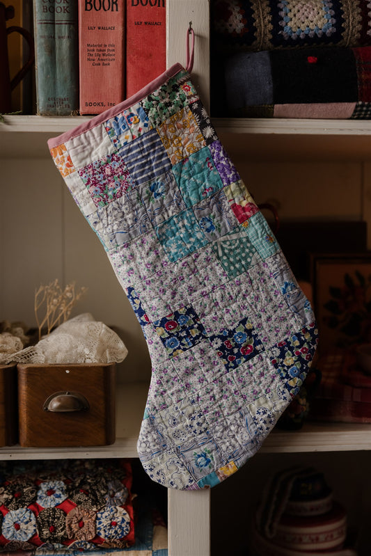Heirloom Quilt Stocking