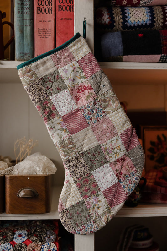 Heirloom Quilt Stocking