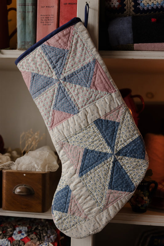 Heirloom Quilt Stocking