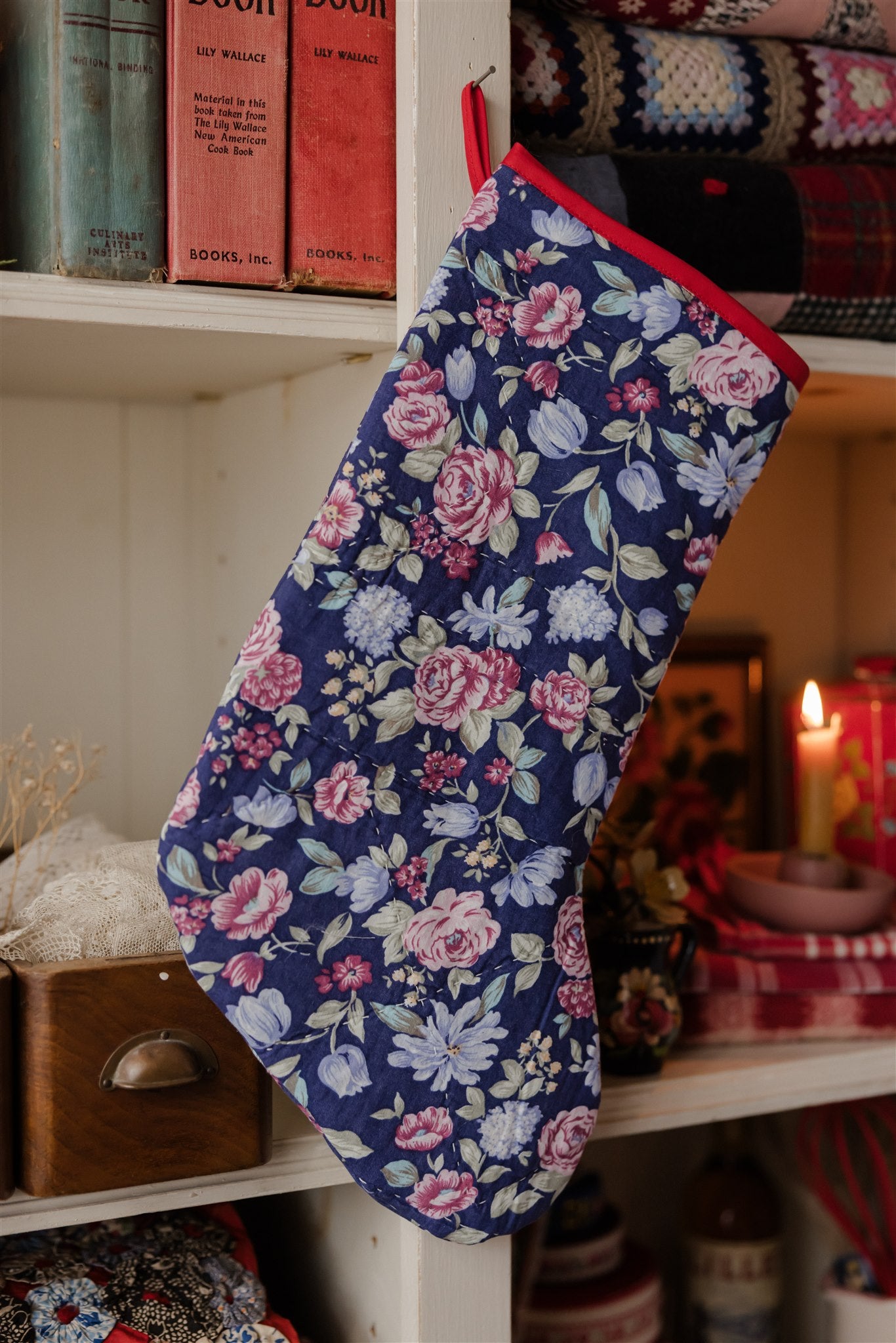 Heirloom Quilt Stocking