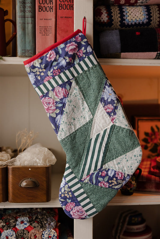 Heirloom Quilt Stocking