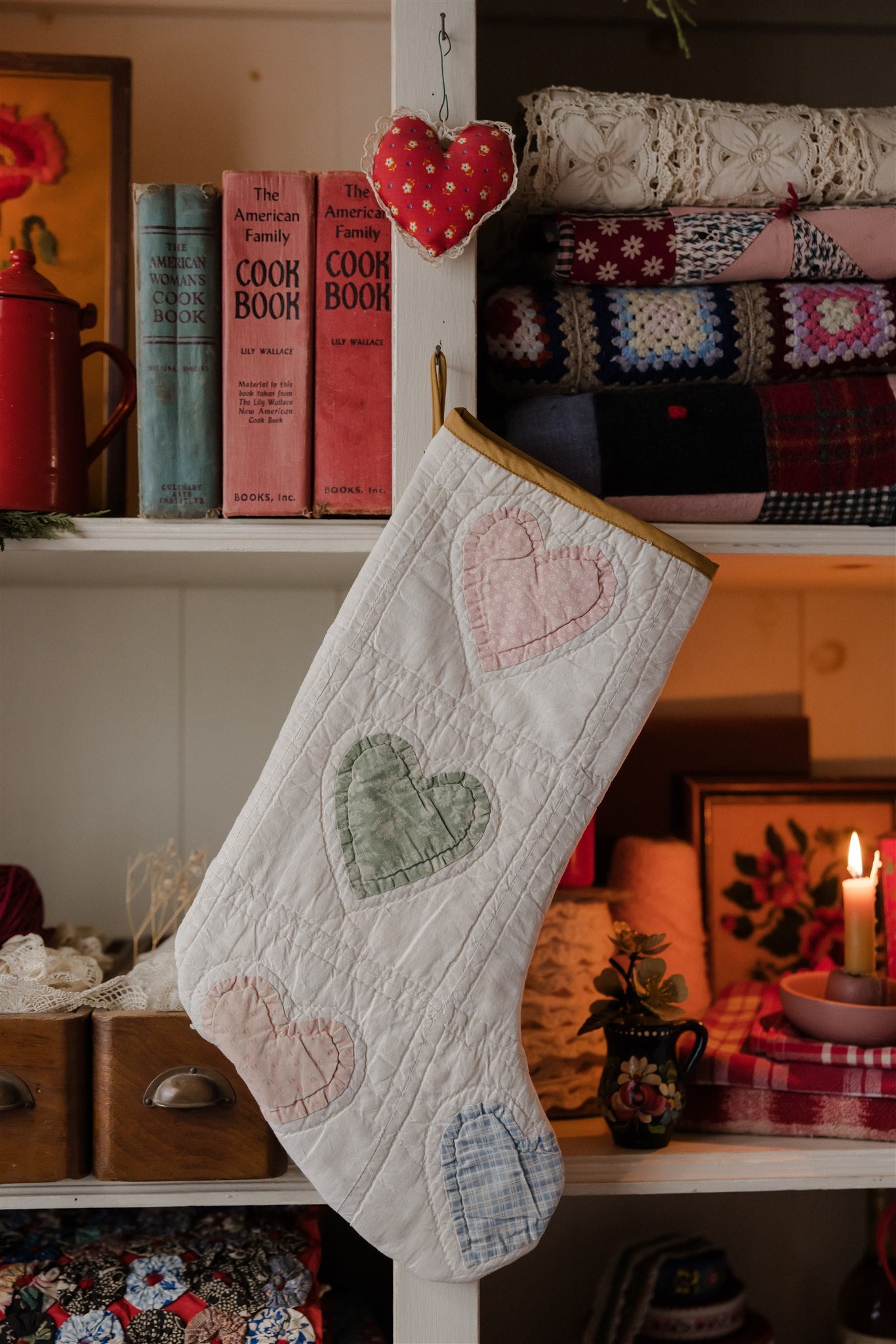 Heirloom Quilt Stocking