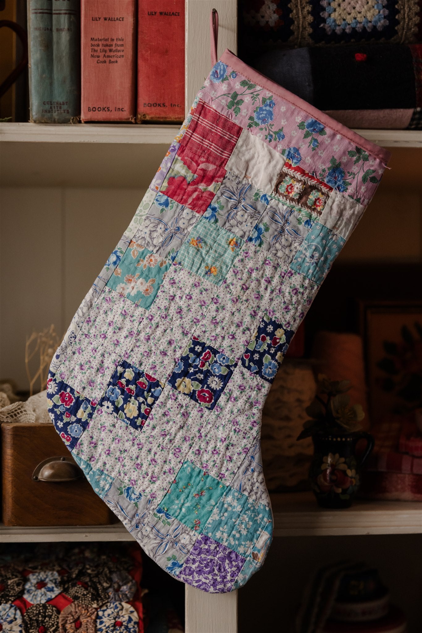 Heirloom Quilt Stocking
