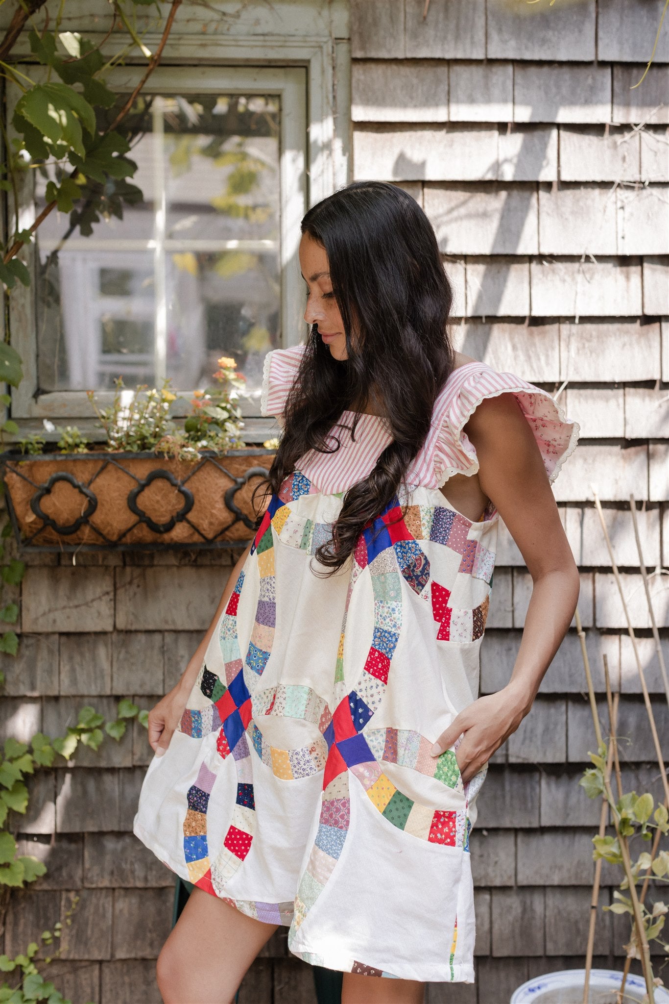 The Jumble Dress in Heirloom Gold | Double Wedding Rings