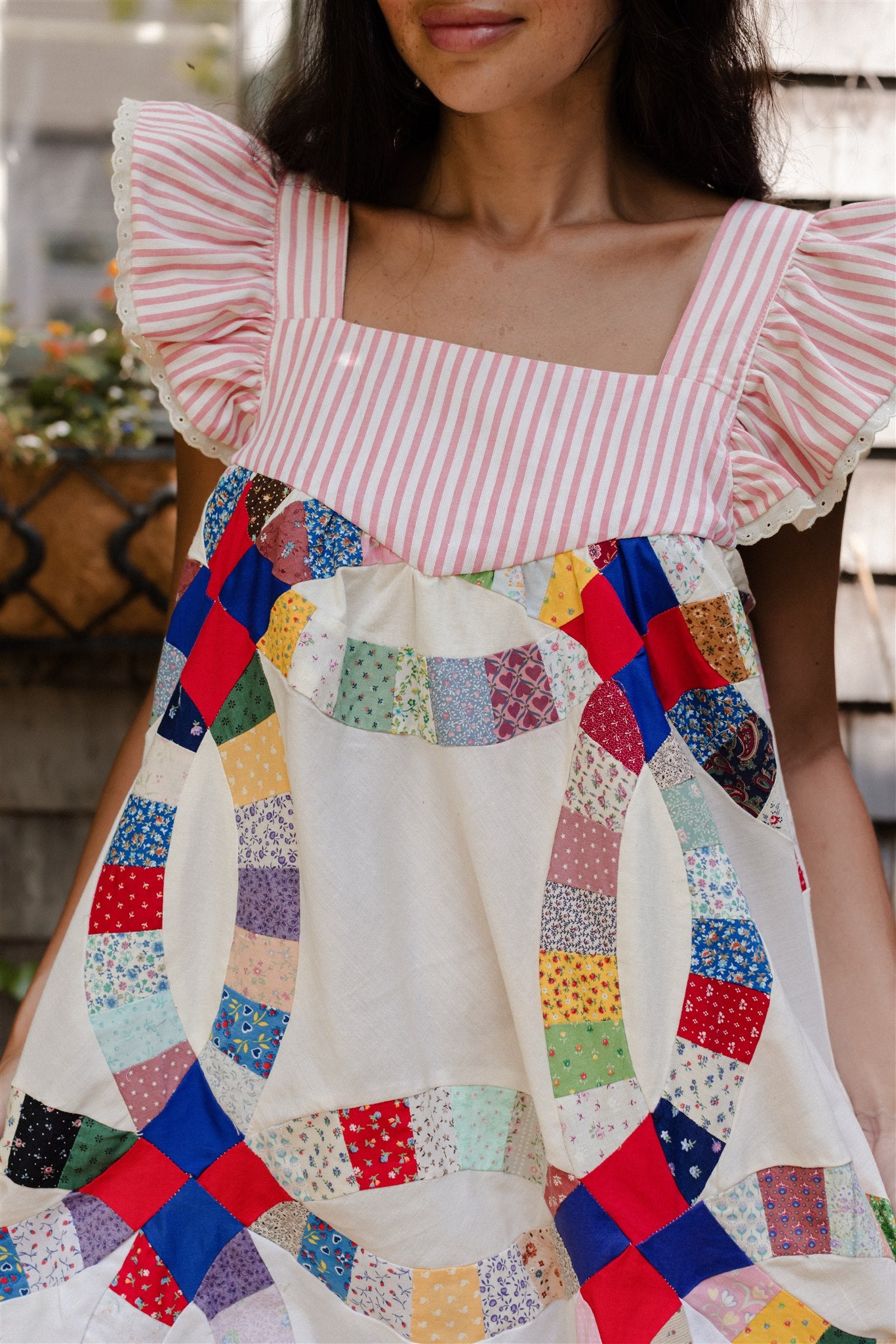 The Jumble Dress in Heirloom Gold | Double Wedding Rings