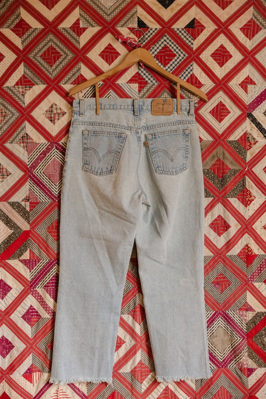 Cropped Orange Tab Levi’s