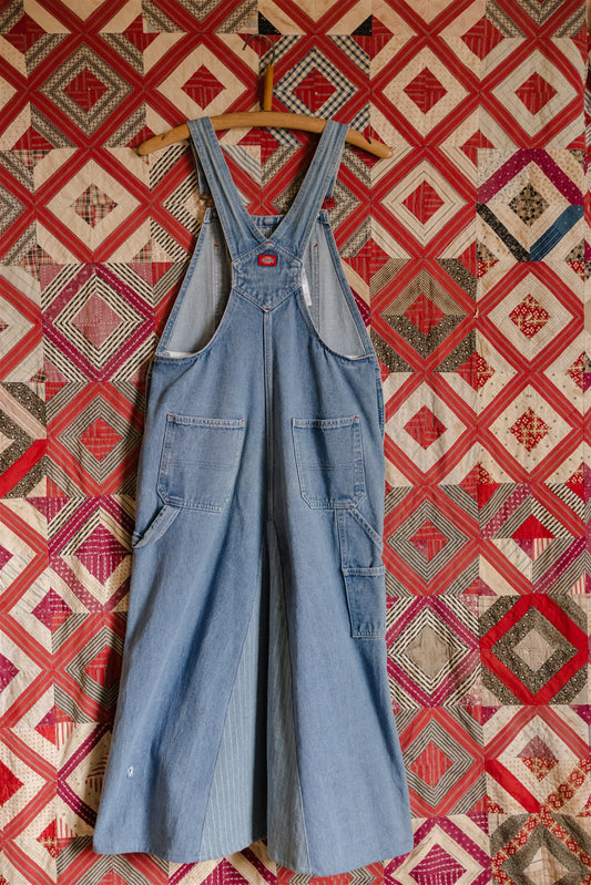 Reworked Overalls Dress