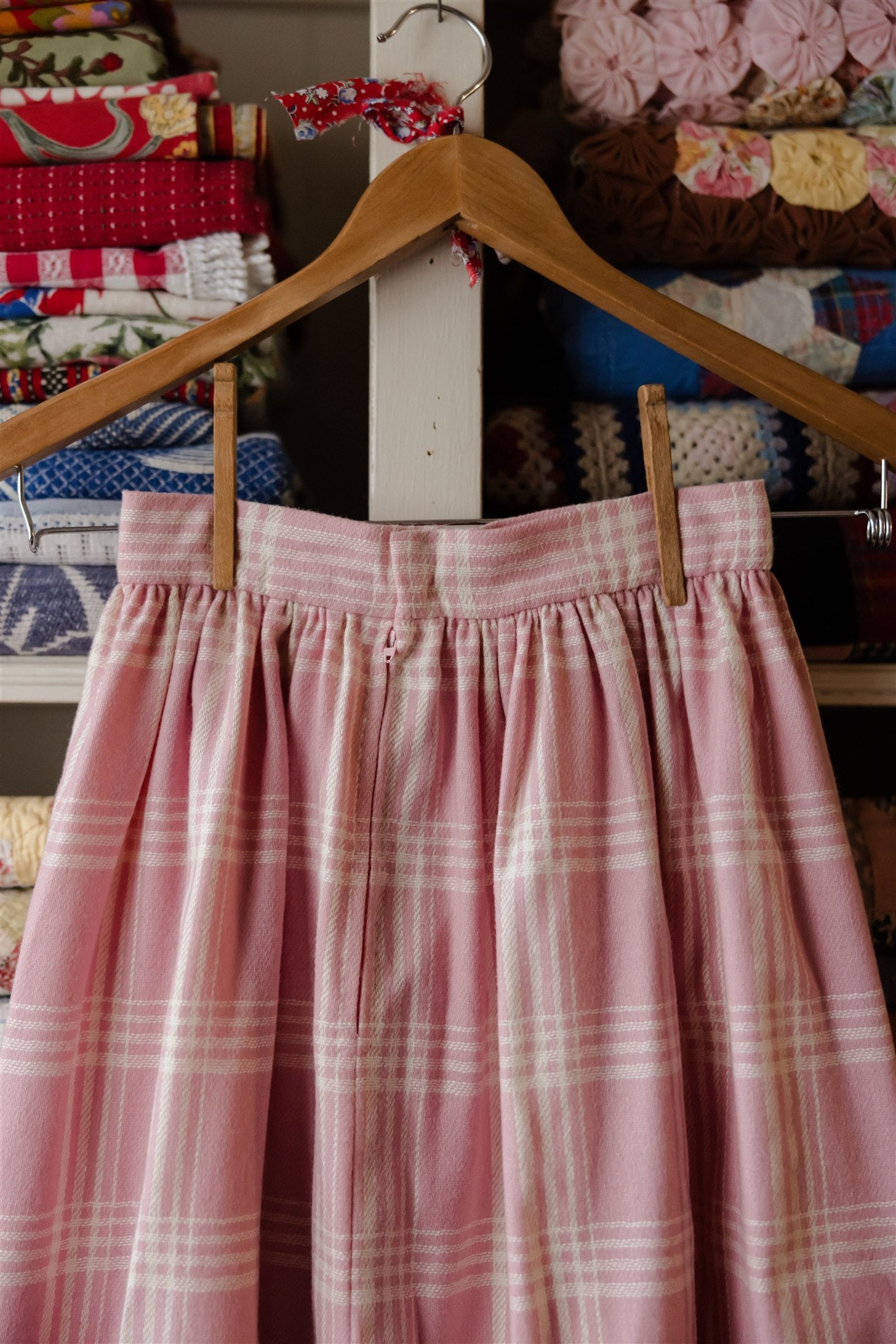 Homesewn Wool Skirt