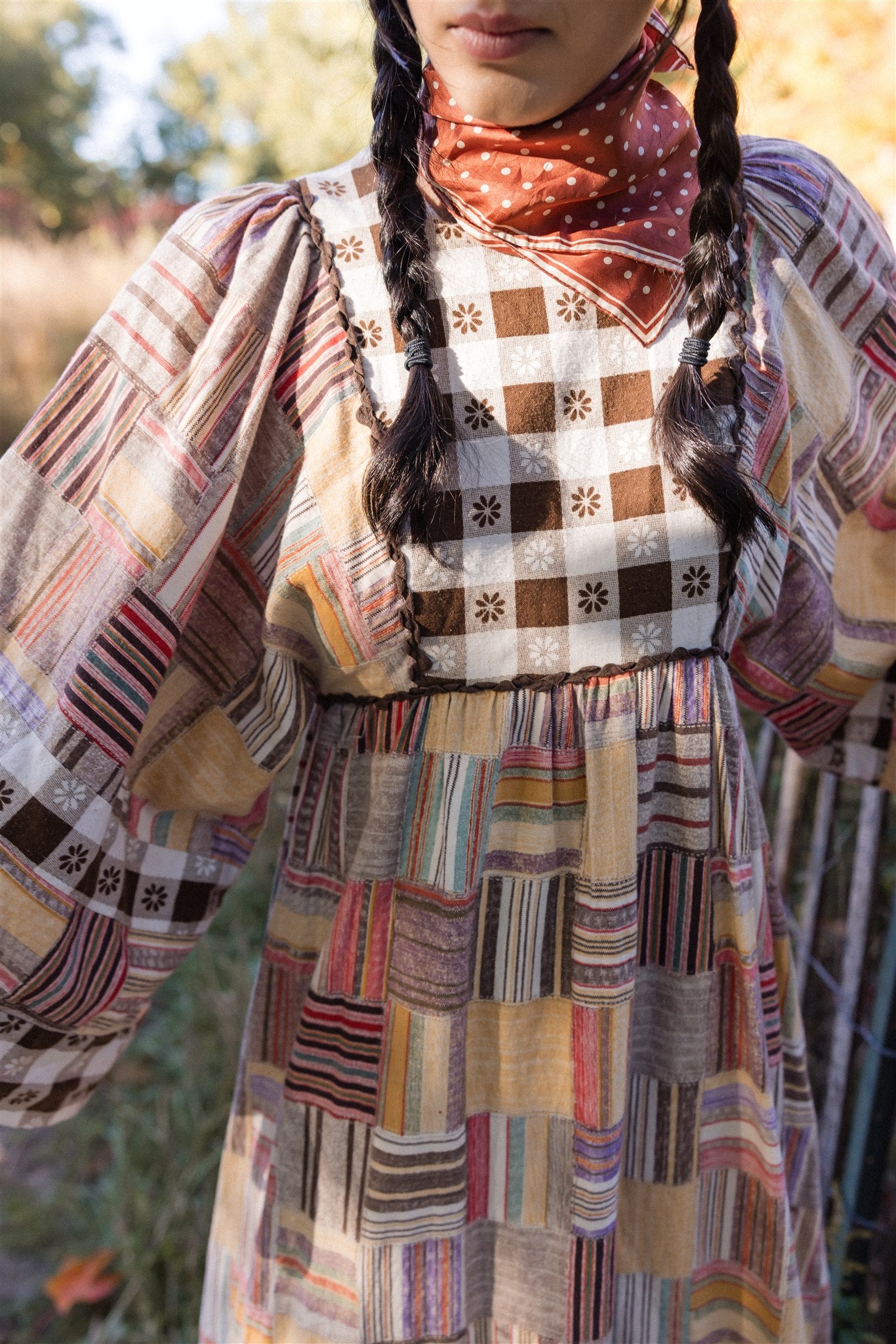 Homesewn 70's Dress