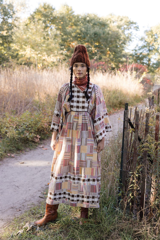 Homesewn 70's Dress