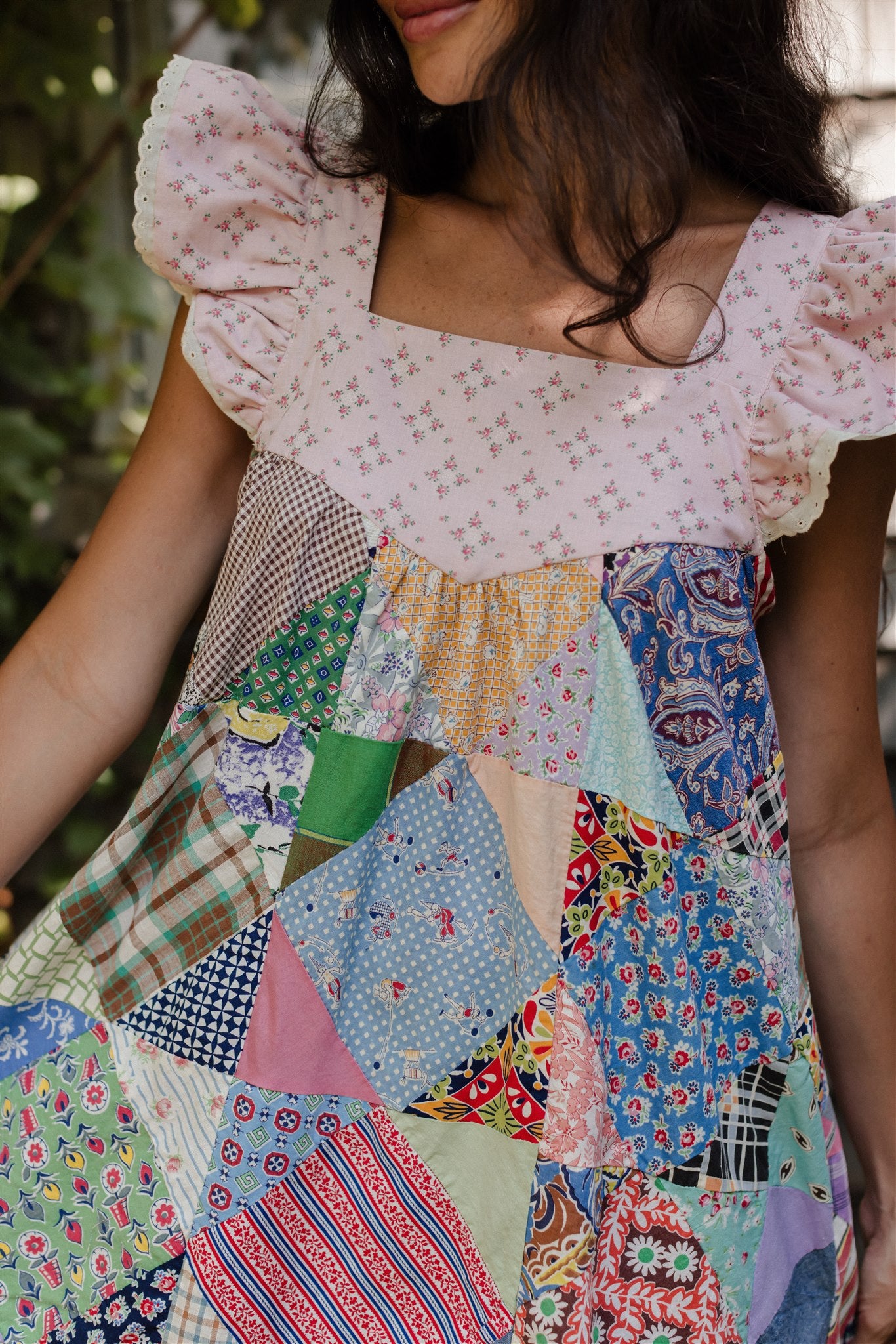 The Jumble Dress in Heirloom Gold | Summer Sky
