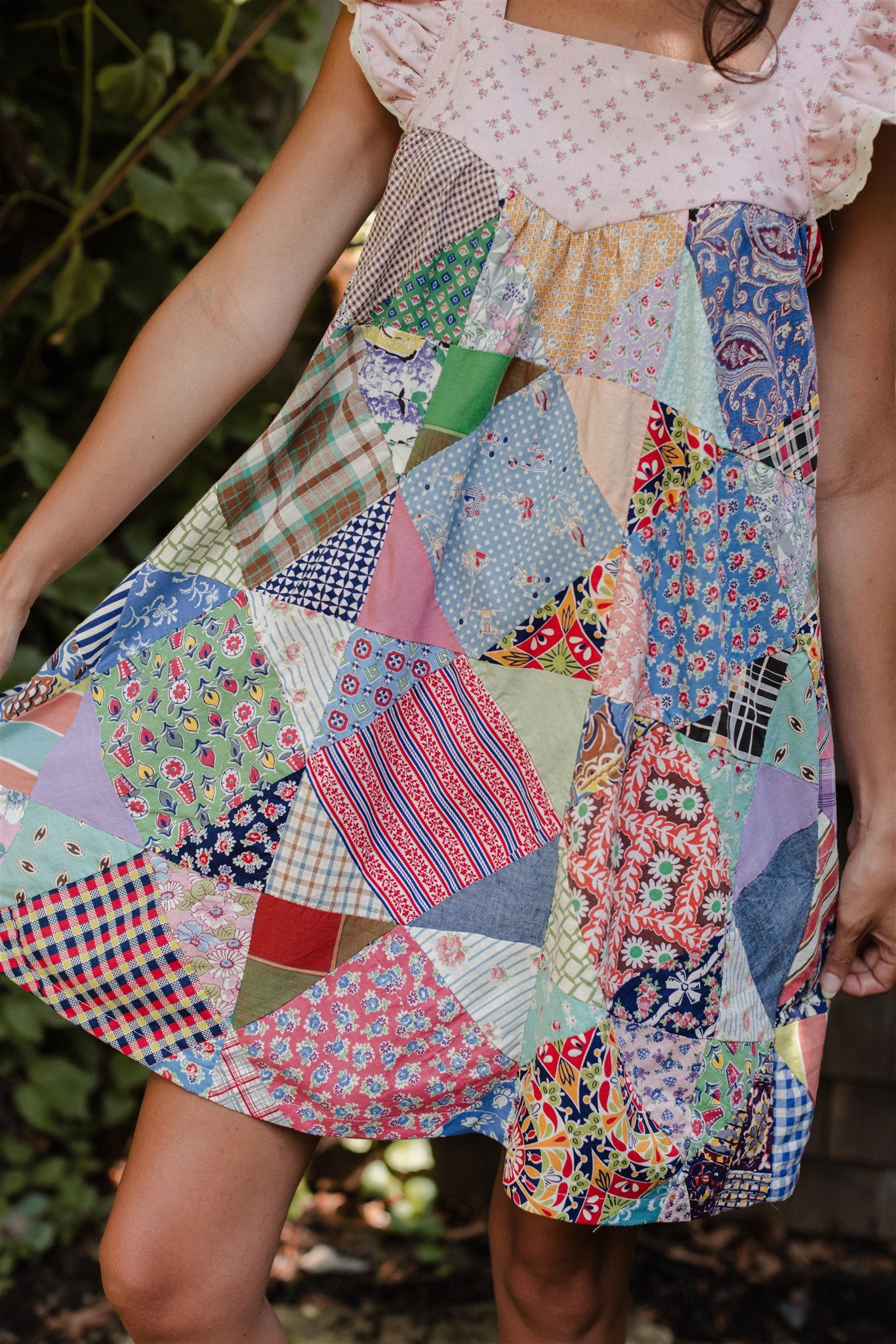 The Jumble Dress in Heirloom Gold | Summer Sky