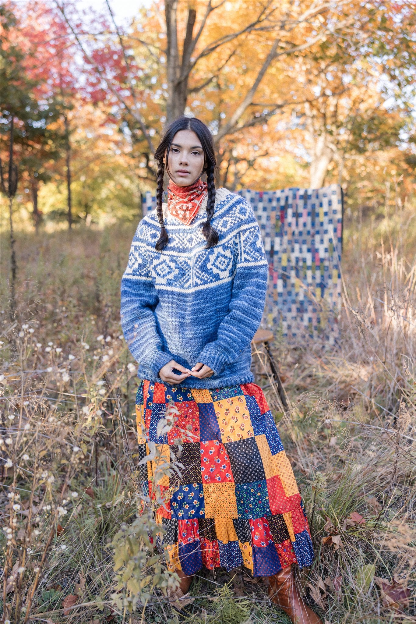 Sky Blue Icelandic Pullover