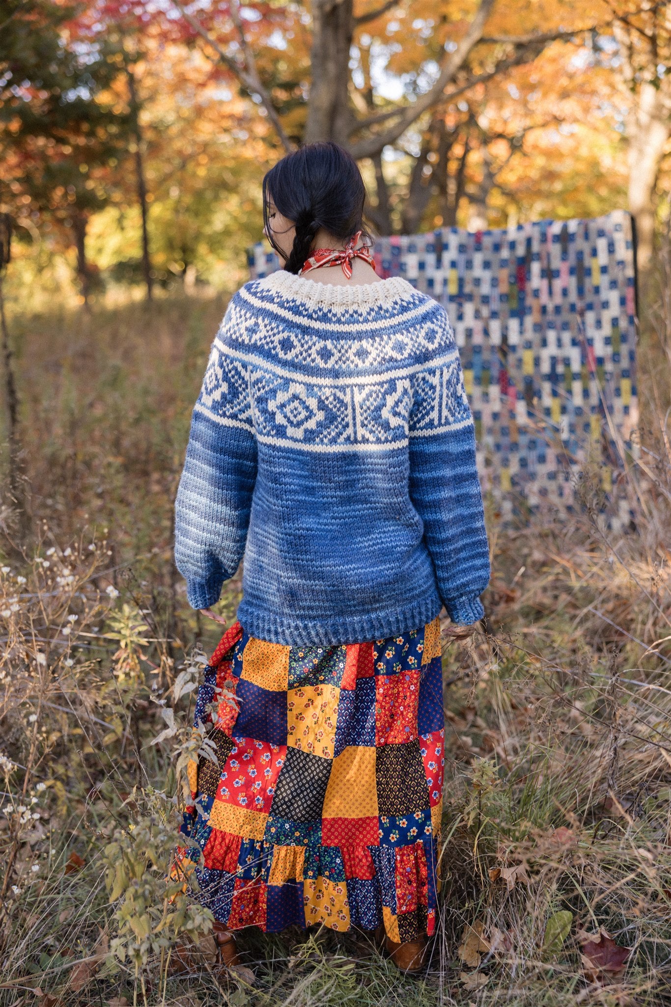 Sky Blue Icelandic Pullover