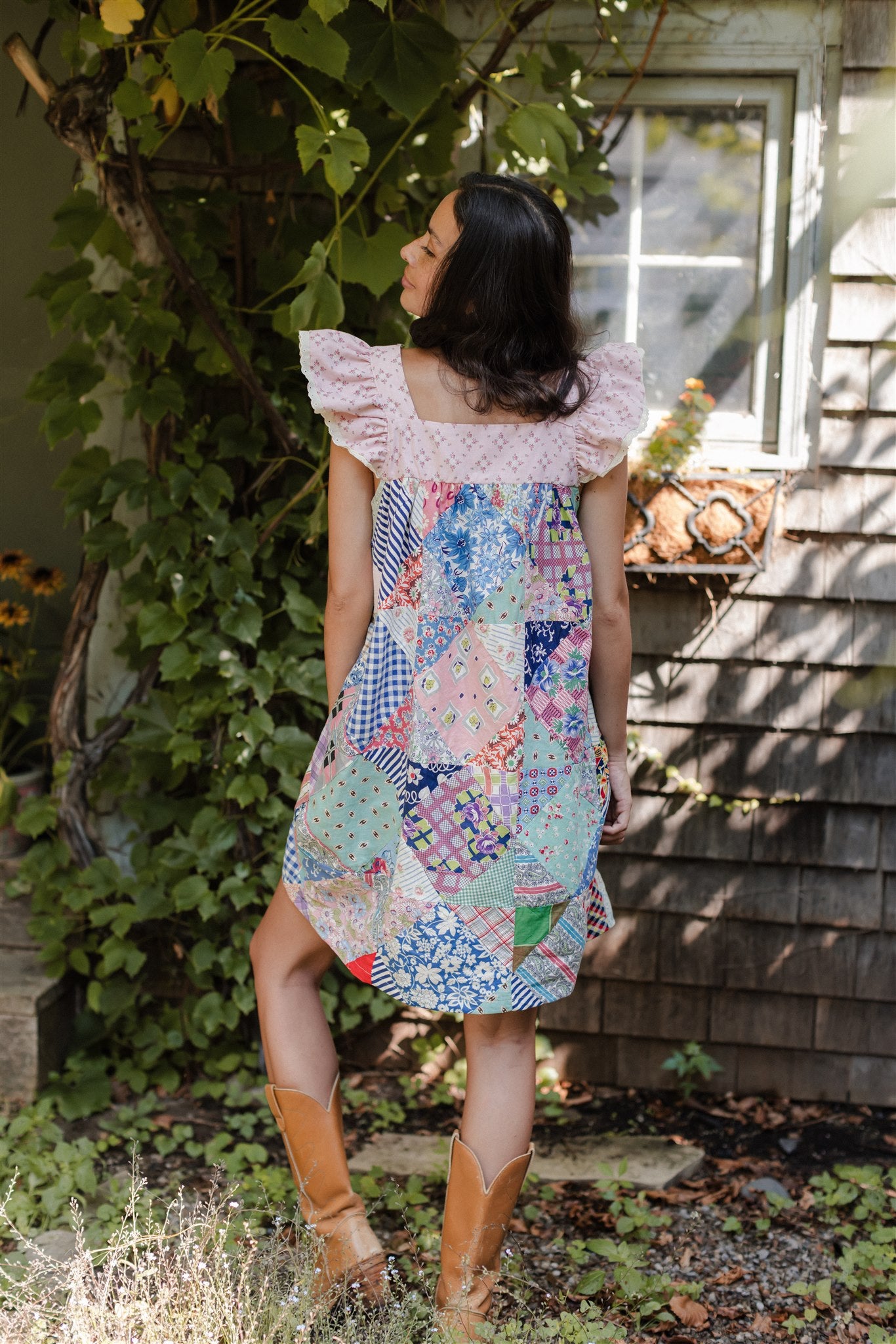 The Jumble Dress in Heirloom Gold | Summer Sky