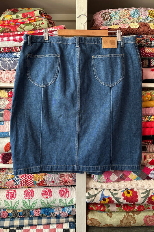 Denim Mini Skirt