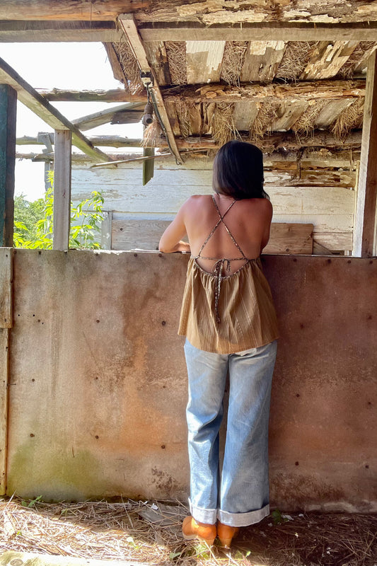 The Quilt Block Camisole | Flower Basket