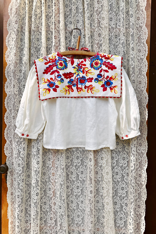 East Village Painters Blouse 7/16