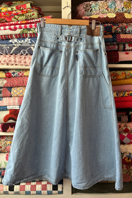 Vintage Jean Skirt