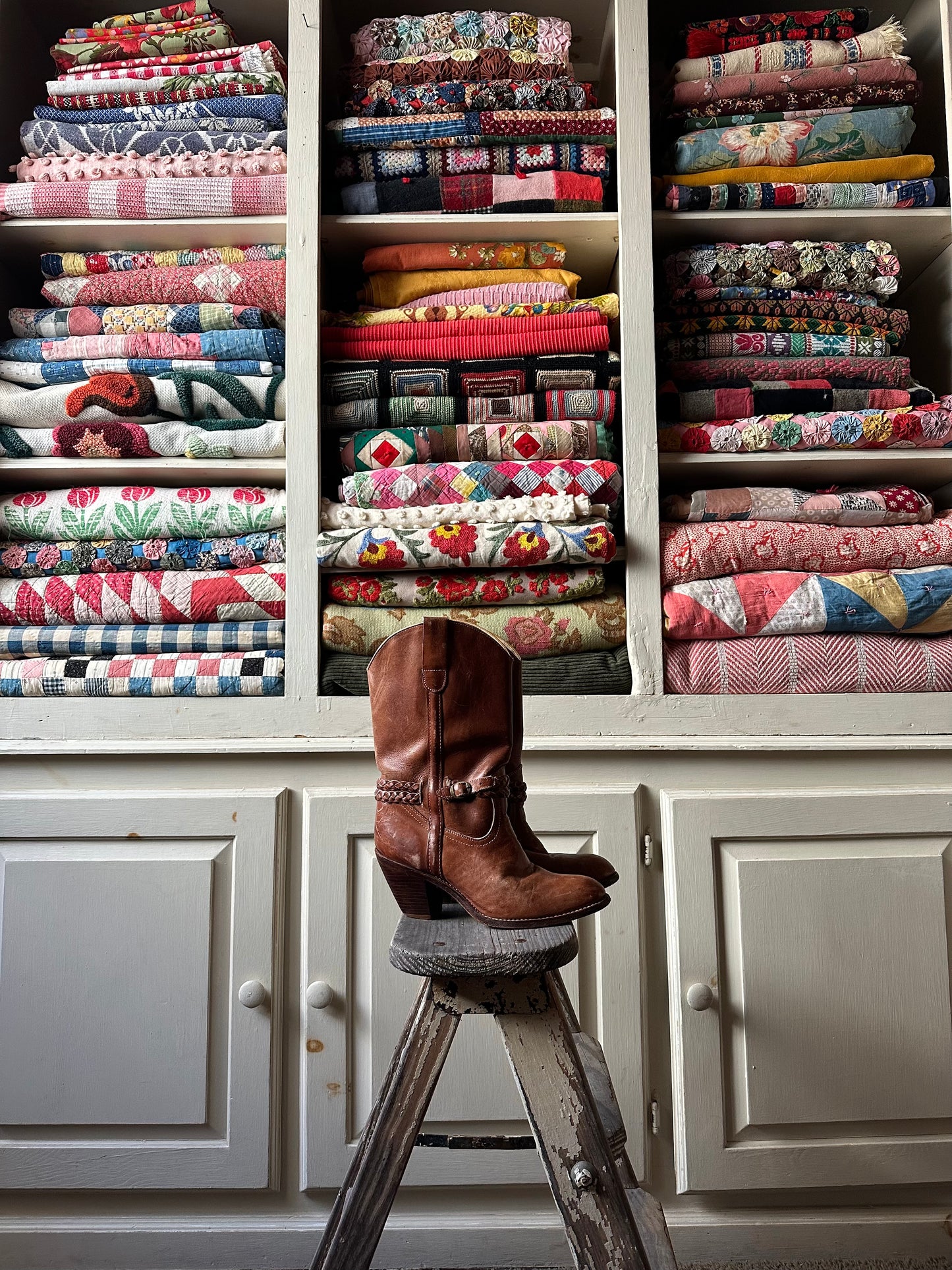 Braided Western Boots