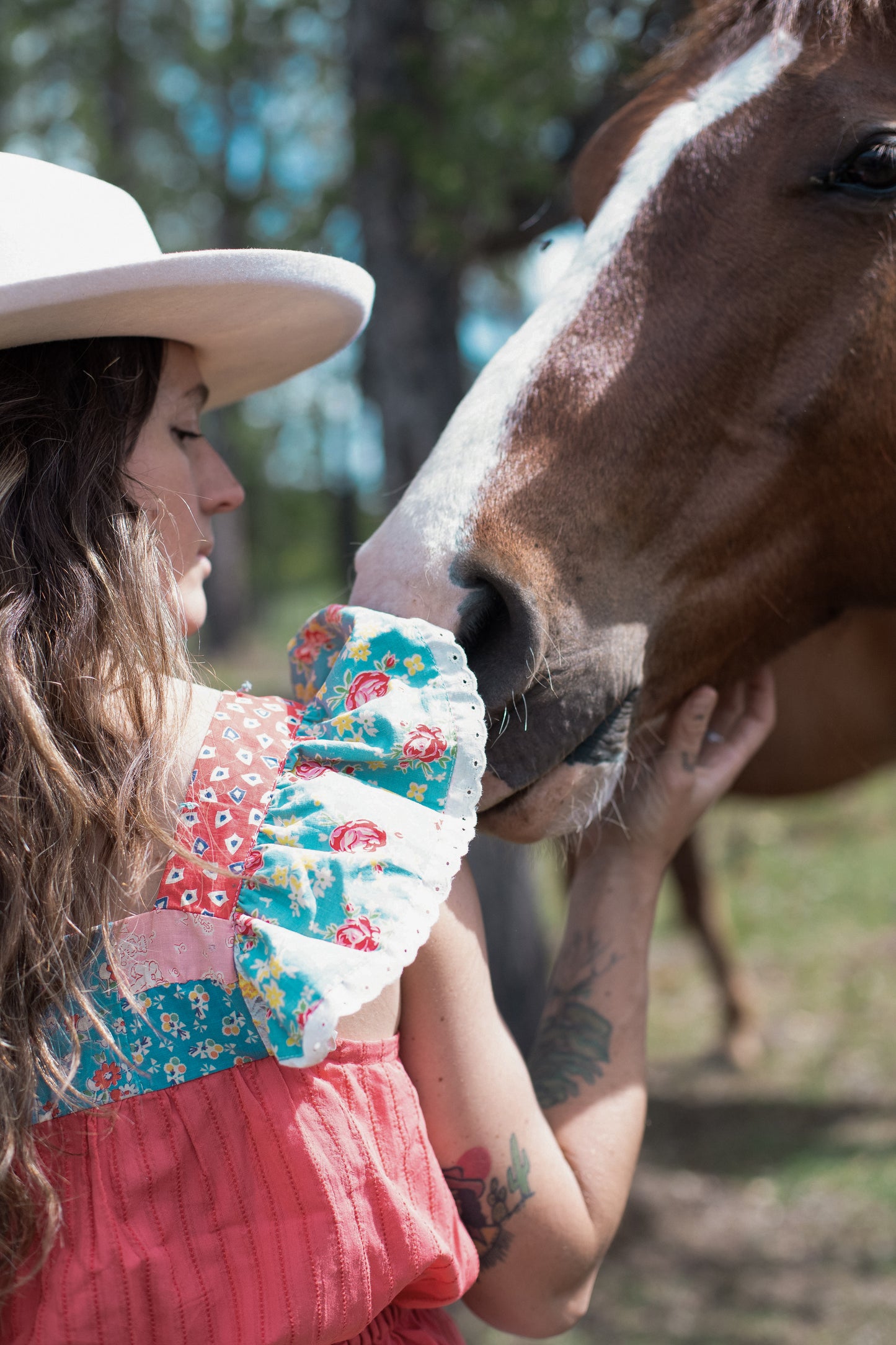 The Molly Top in Reunion Patchwork