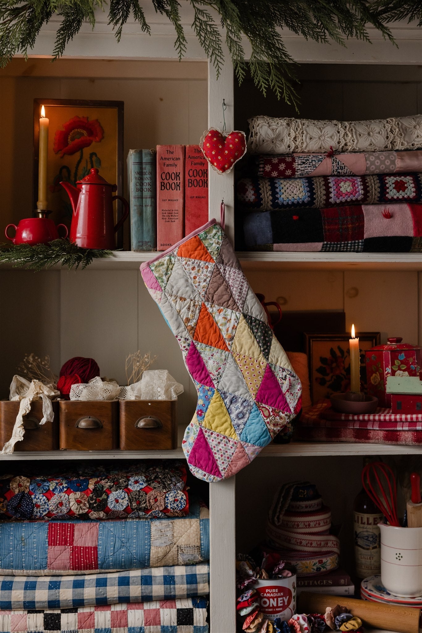 HEIRLOOM QUILT STOCKINGS