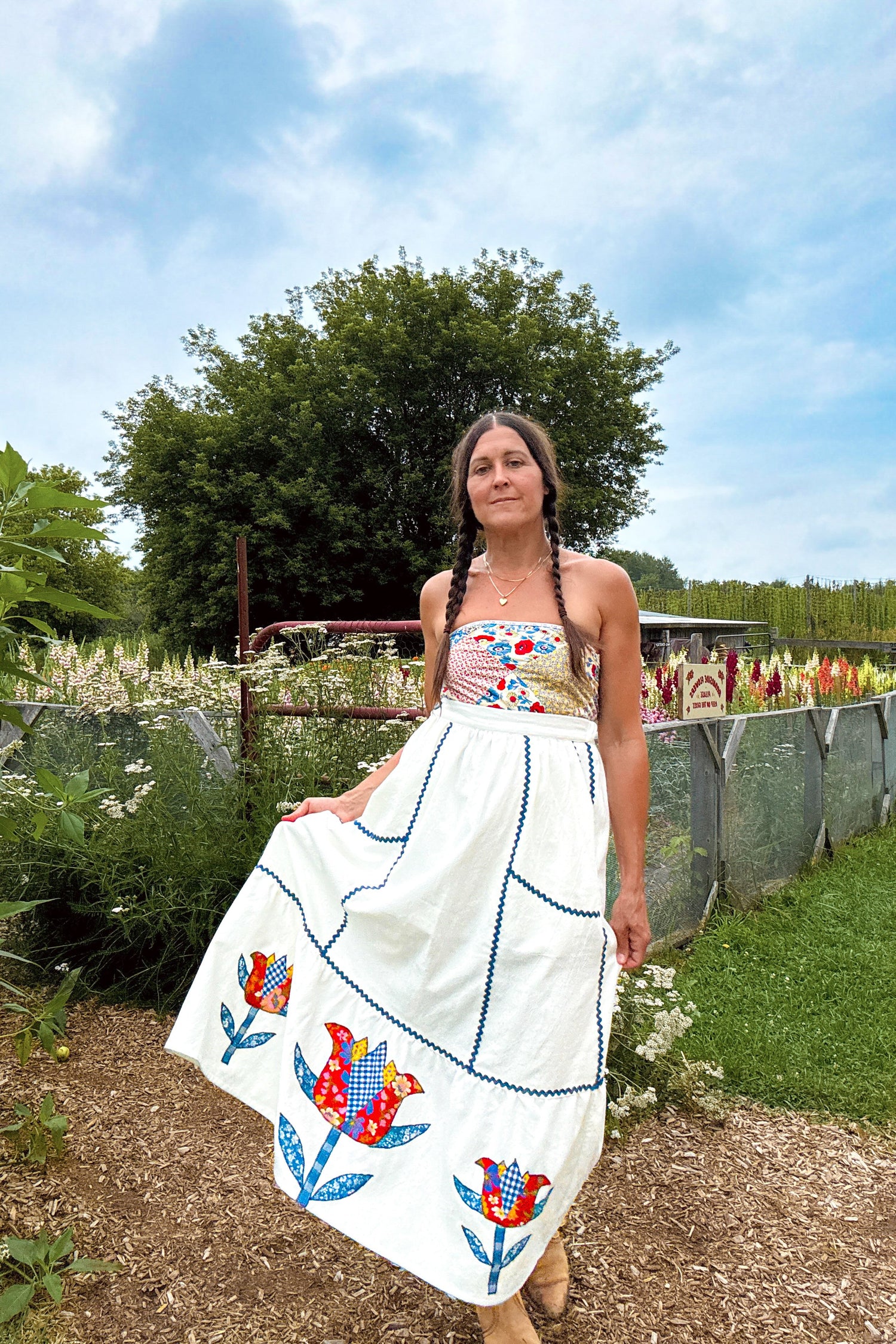 The Rosalina Folk Skirt