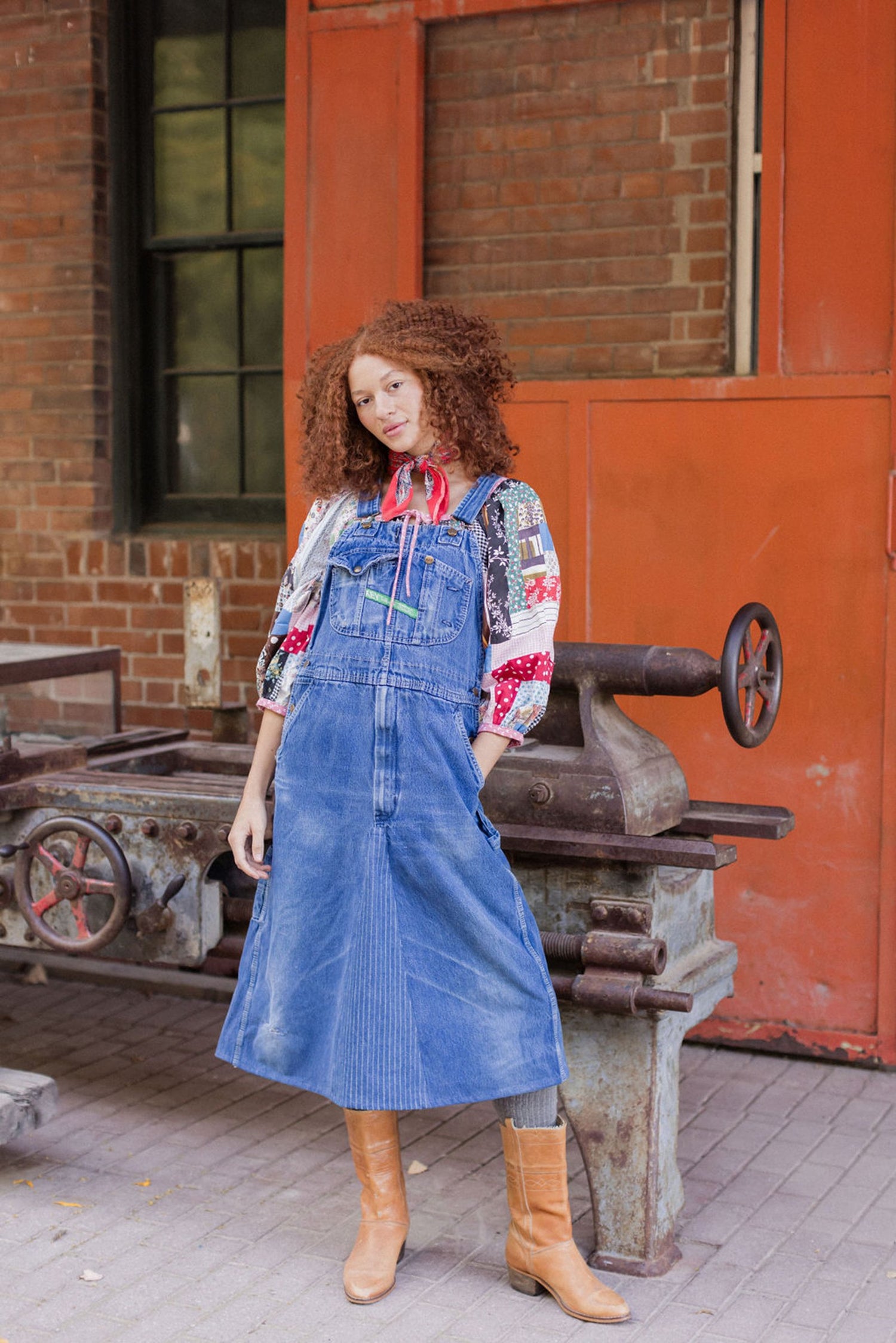 The Overalls Dress