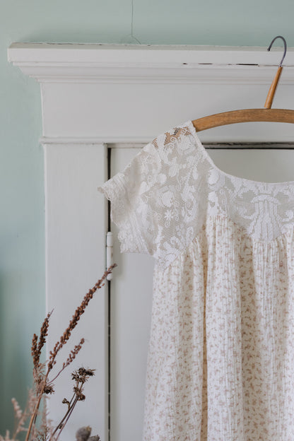 The Ivy Dress | Antique White