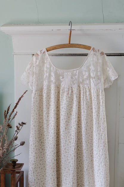 The Ivy Dress | Antique White