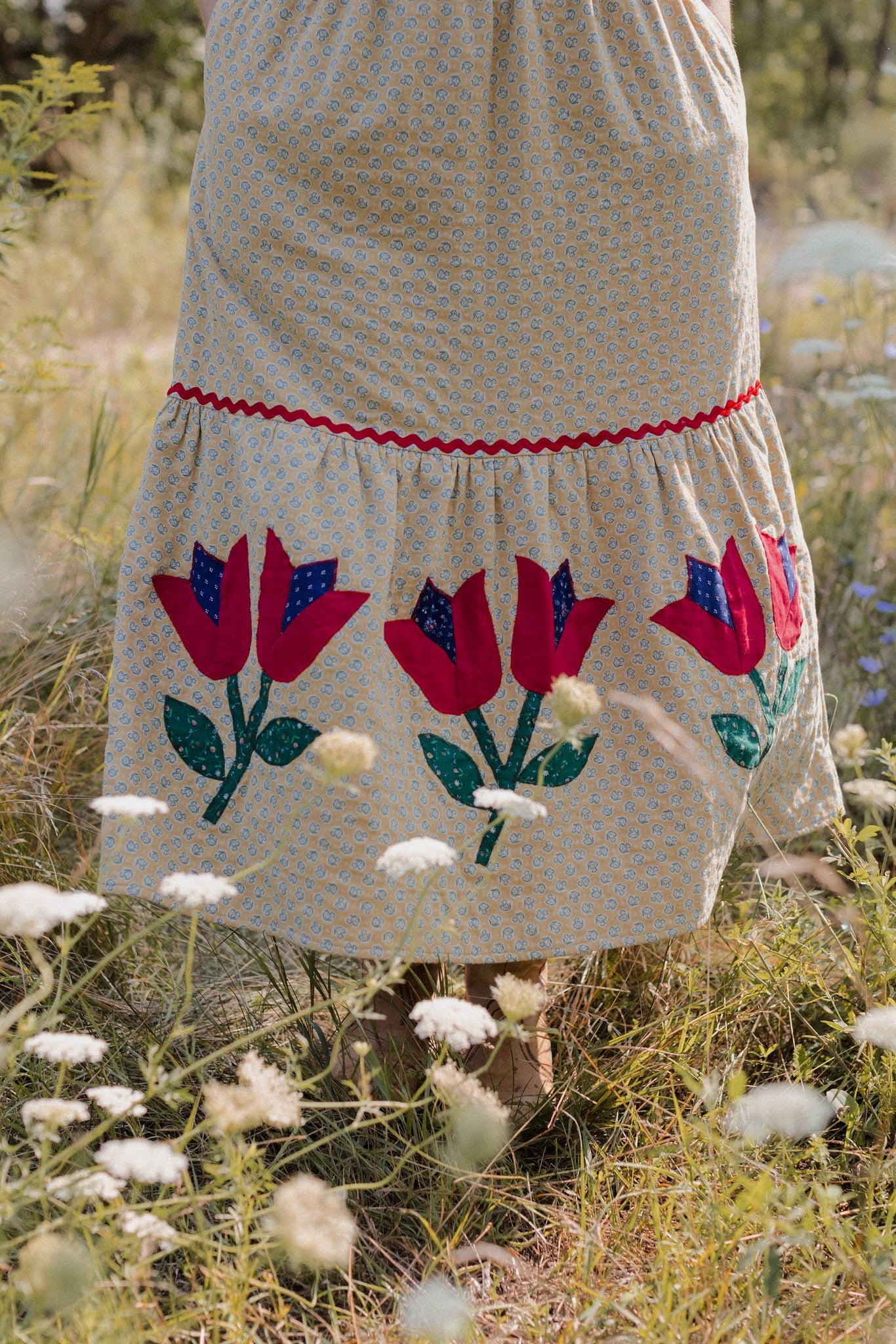 The Bloomfield Skirt | Red Tulip