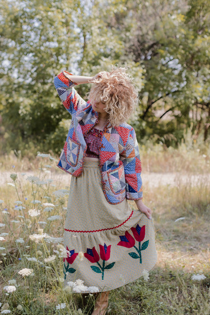 The Bloomfield Skirt | Red Tulip