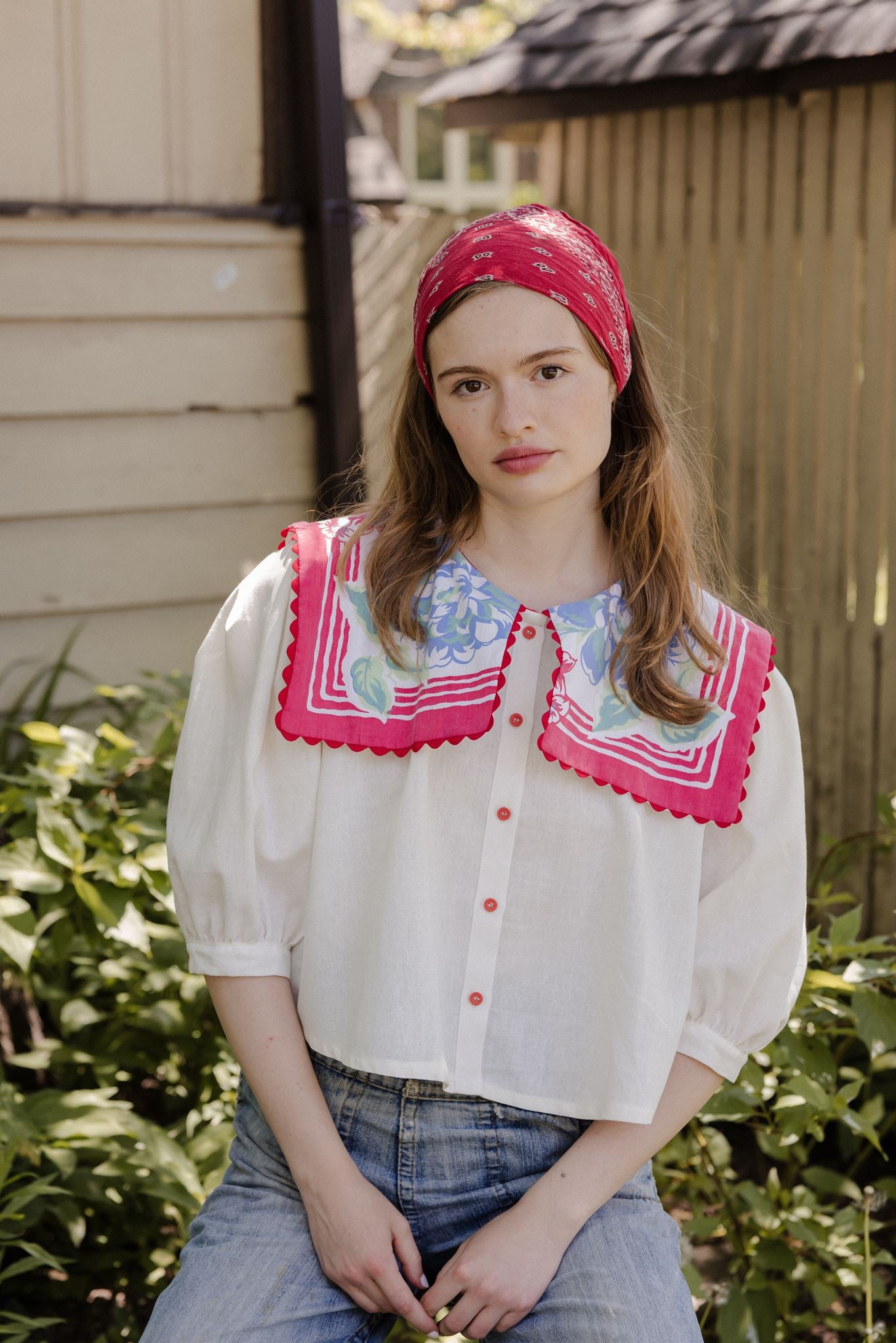 East Village Painters Blouse 3/16