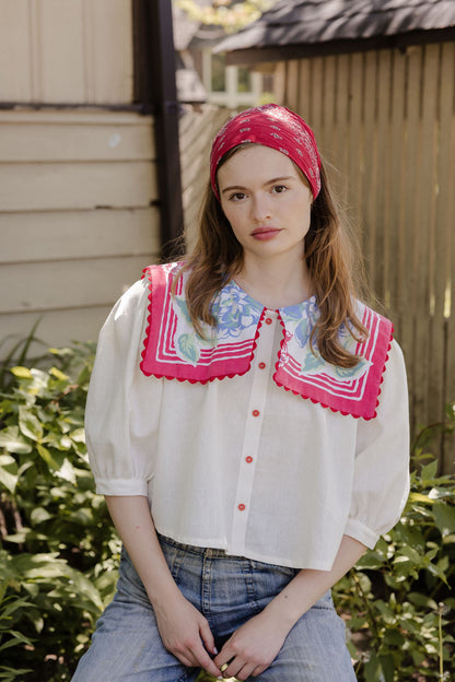 East Village Painters Blouse 3/16