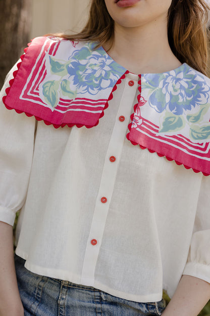 East Village Painters Blouse 3/16
