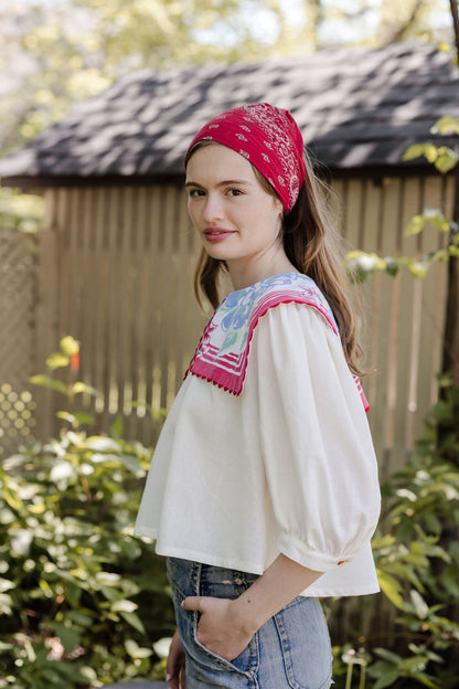 East Village Painters Blouse 3/16