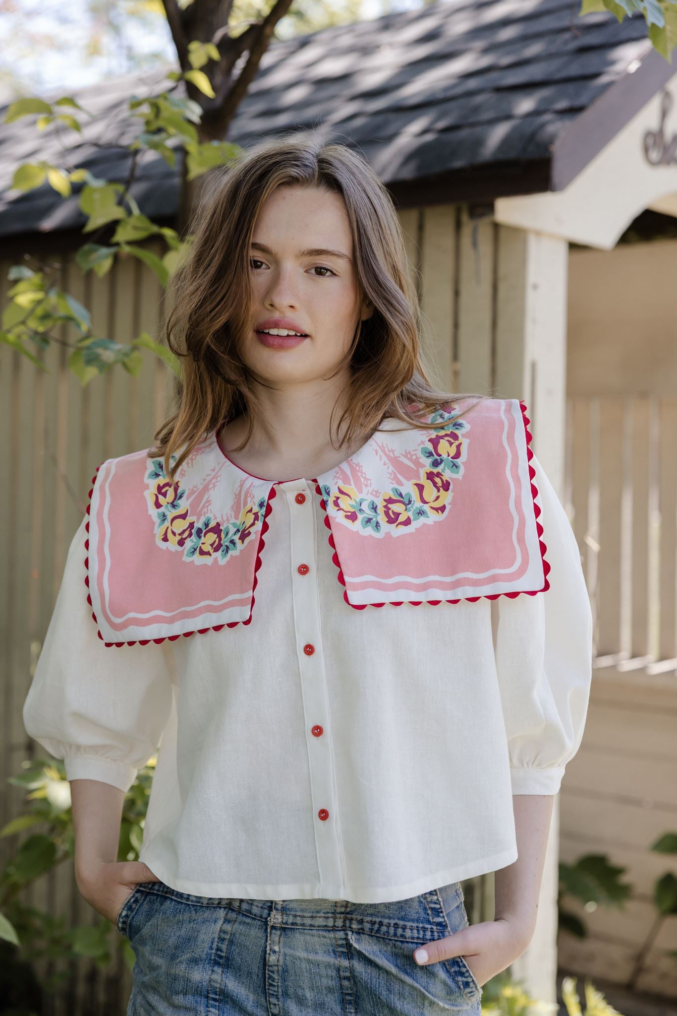 East Village Painters Blouse 10/16