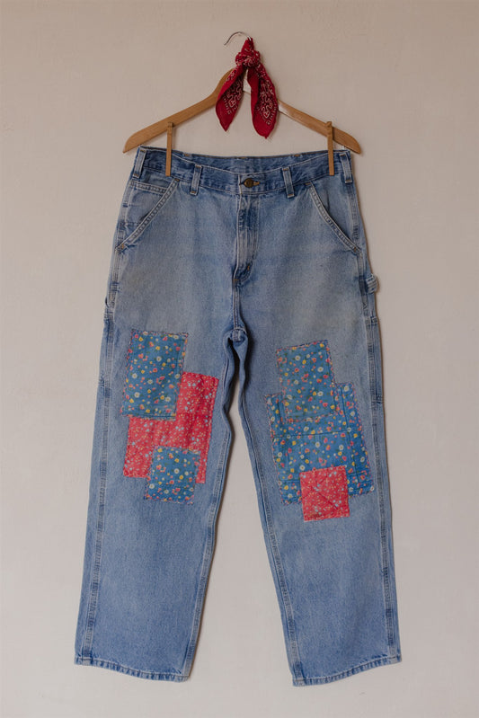 Patched Carhartt Jeans