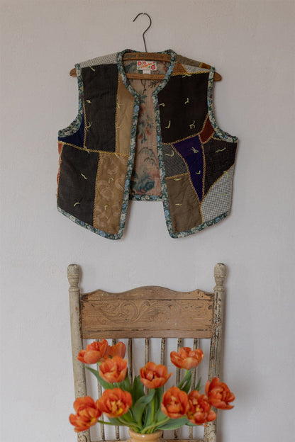 Margaux Folk Vest | Silk Road 2/3
