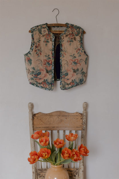 Margaux Folk Vest | Silk Road 2/3