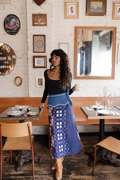 Susannah Wrap Skirt