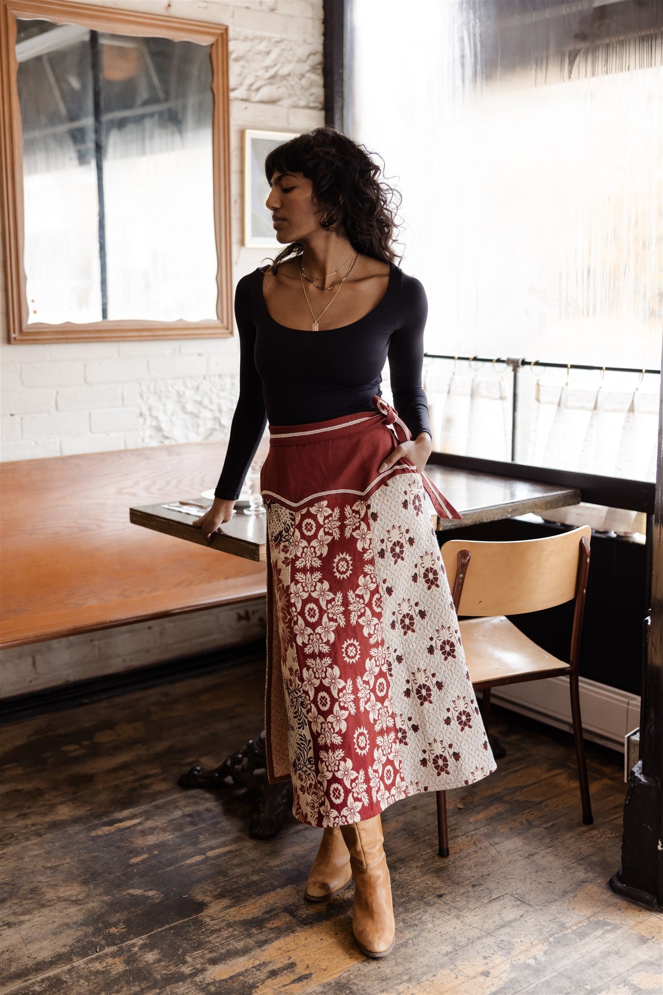 Susannah Wrap Skirt