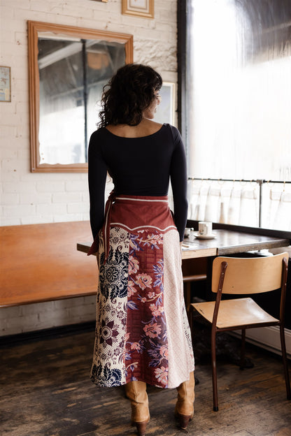Susannah Wrap Skirt