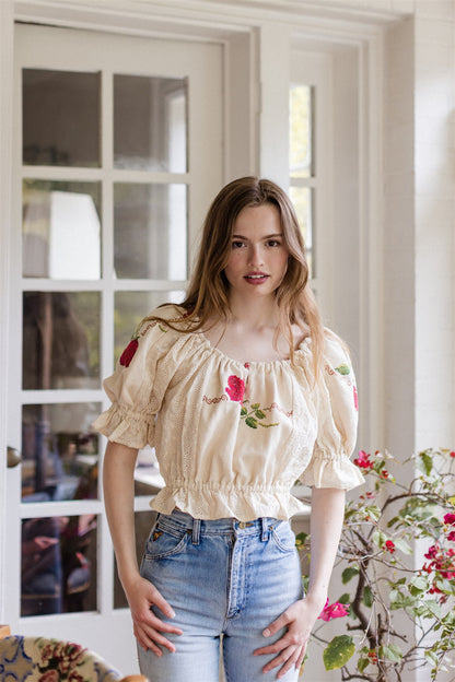 The Albany Blouse | Heirloom Needlepoint