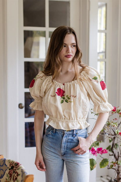 The Albany Blouse | Heirloom Needlepoint