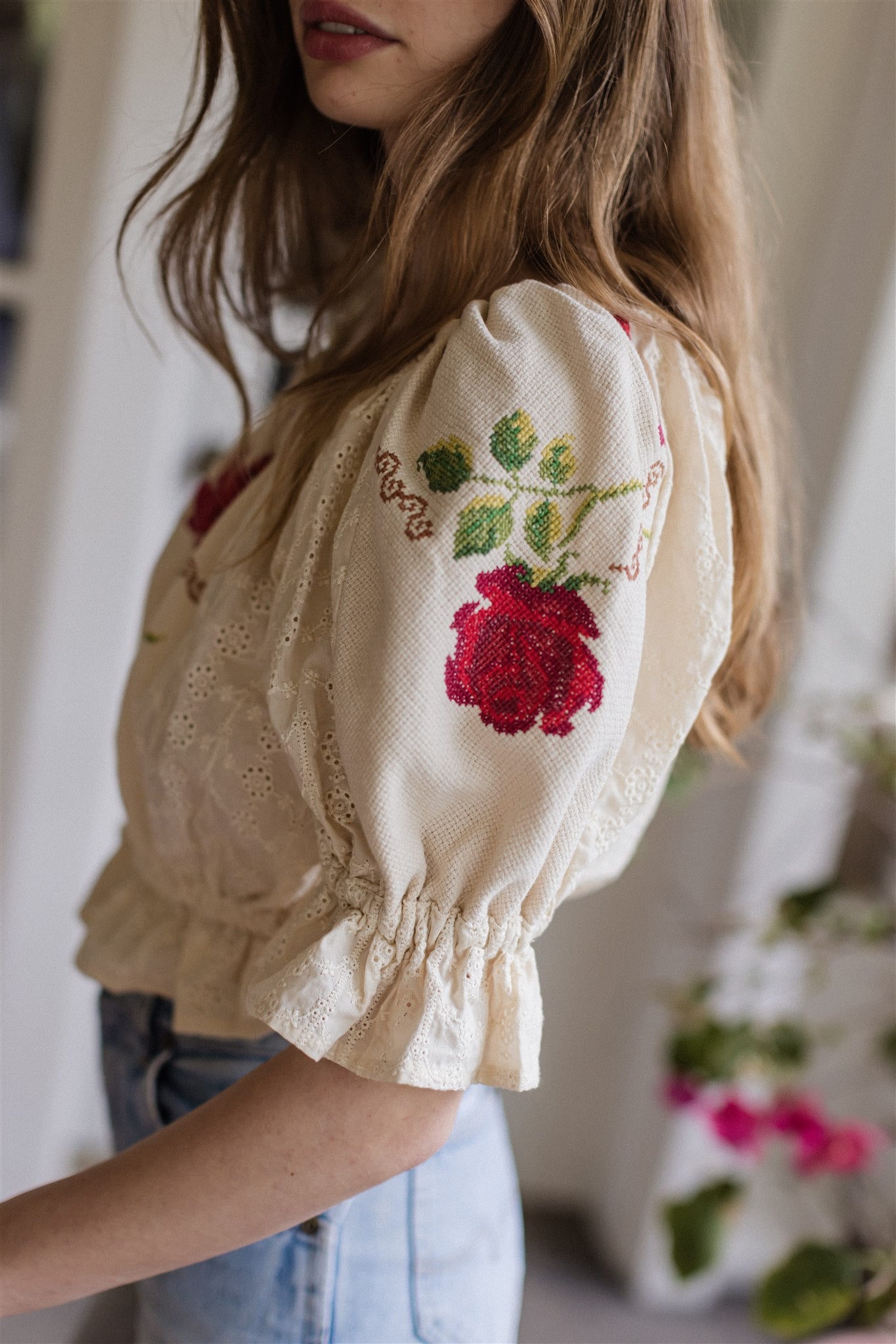 The Albany Blouse | Heirloom Needlepoint