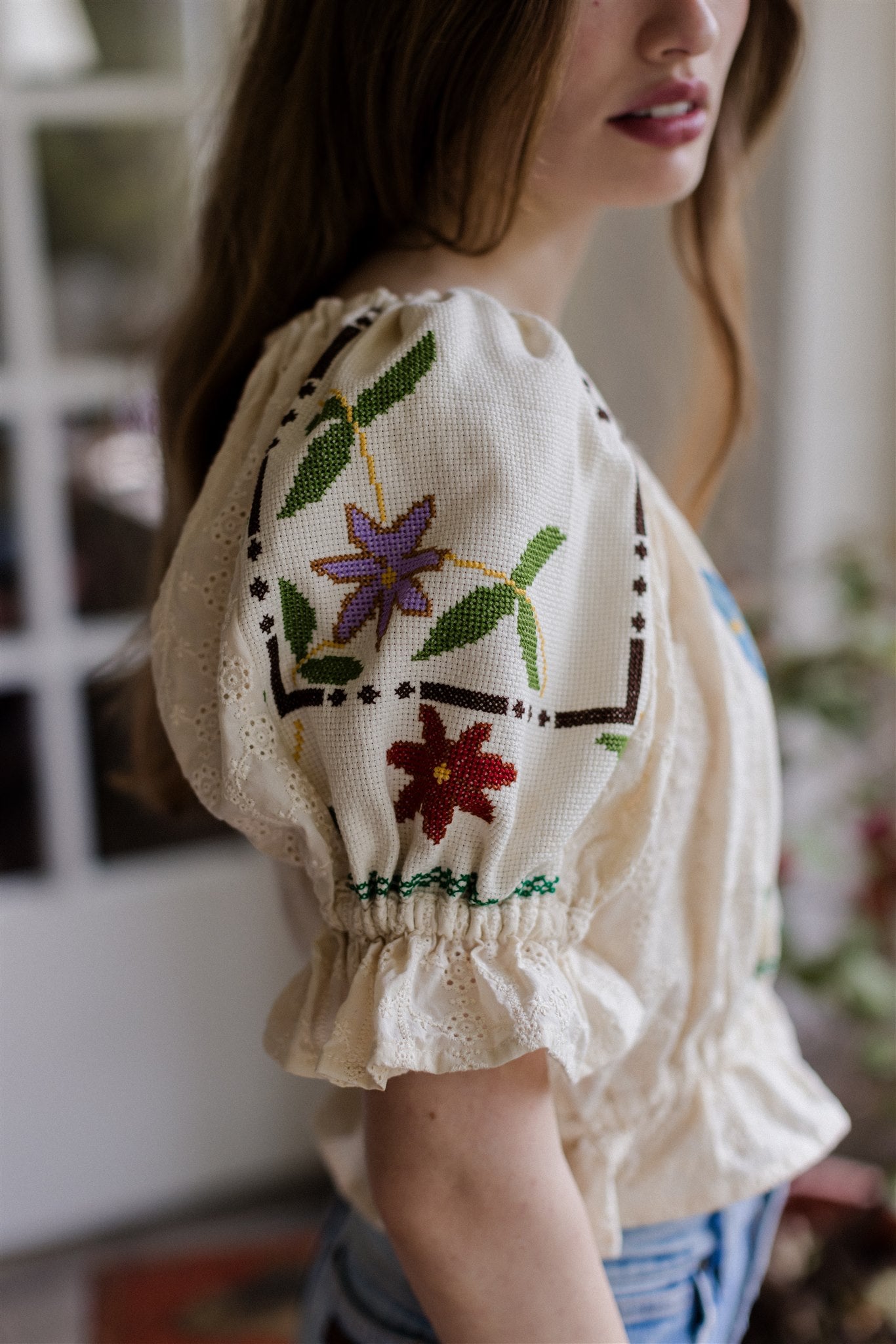 The Albany Blouse | Heirloom Needlepoint